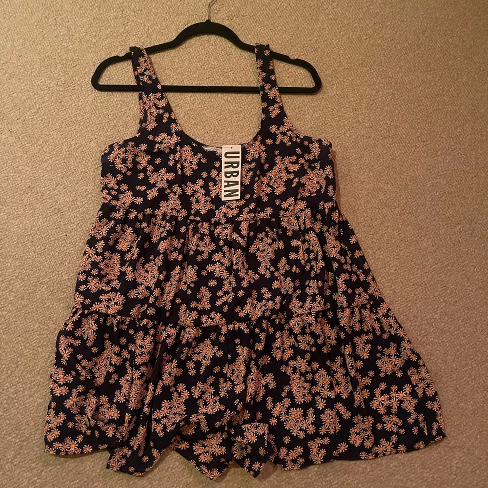 Urban Outfitters daisy romper; size M. Brand new w/ tags!